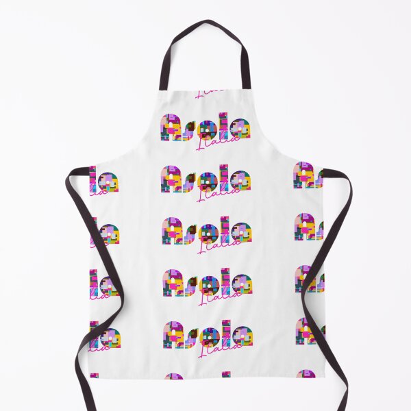 Item preview, Asola, Mantova, Italy, Italia, colorful typography design for travellers designed and sold by Wanderful-roads.