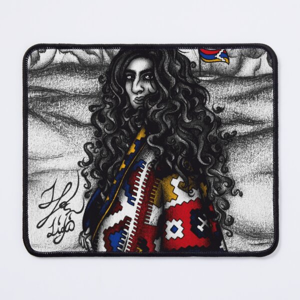 Item preview, Armenian Woman in Woven Shawl designed and sold by KellanMercer.