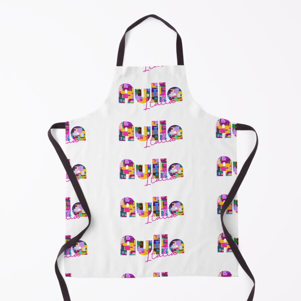 Item preview, Aulla, Massa-Carrara, Italy, Italia, colorful typography design for travellers designed and sold by Wanderful-roads.