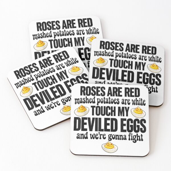 Item preview, Roses are Red Mashed Potatoes Deviled Eggs Joke designed and sold by Dela3.