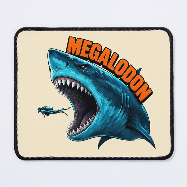 Item preview, Prehistoric Megalodon Deep Sea Giant Shark designed and sold by kevastephen.