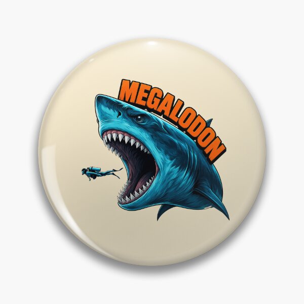 Item preview, Prehistoric Megalodon Deep Sea Giant Shark designed and sold by kevastephen.