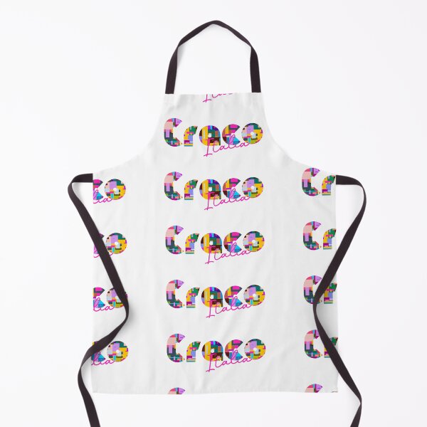Item preview, Craco, Matera, Italy, Italia, colorful typography design for travellers designed and sold by Wanderful-roads.
