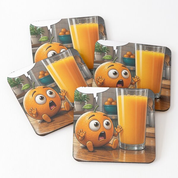 Item preview, Mother?! — Orange & Juice Funny Pun Art designed and sold by halibutgoatramb.