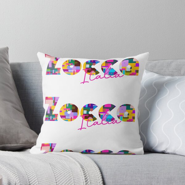 Item preview, Zocca, Modena, Italy, Italia, colorful typography design for travellers designed and sold by Wanderful-roads.