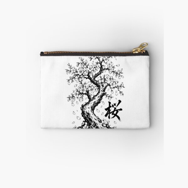 Item preview, Ink Sakura Tree with Calligraphy designed and sold by bapupa.