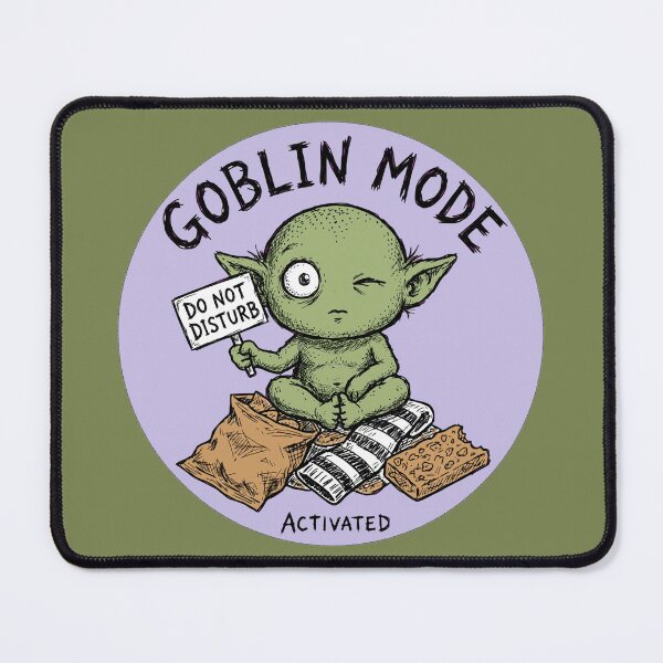 Item preview, Goblin Mode Activated designed and sold by KungPowUnicorn.