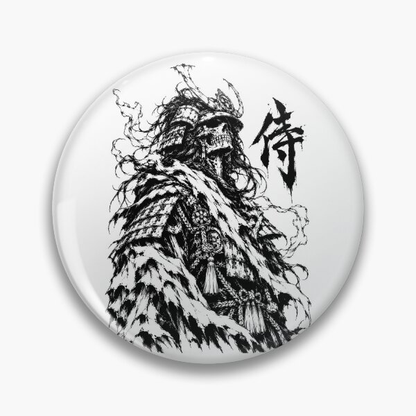Item preview, Spectral Samurai in Ink and Shadow designed and sold by bapupa.