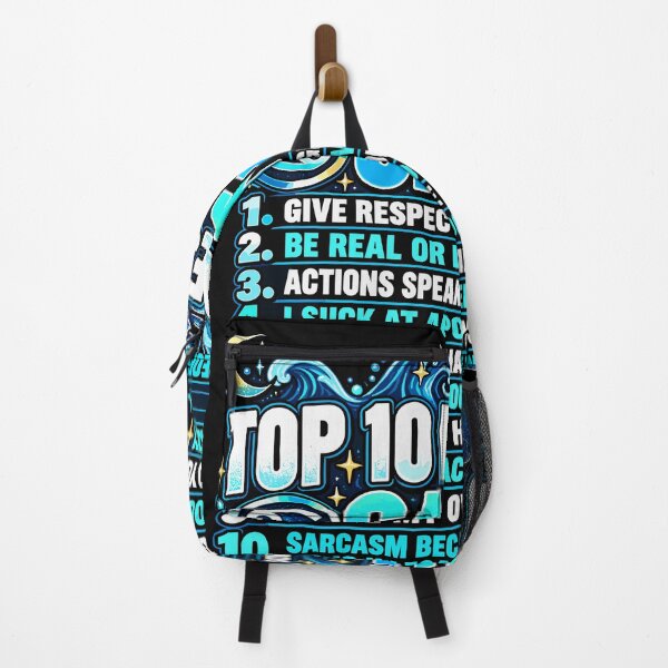Item preview, Top 10 Rules of Cancer Zodiac Personality Humor Design designed and sold by stmpdwrld.