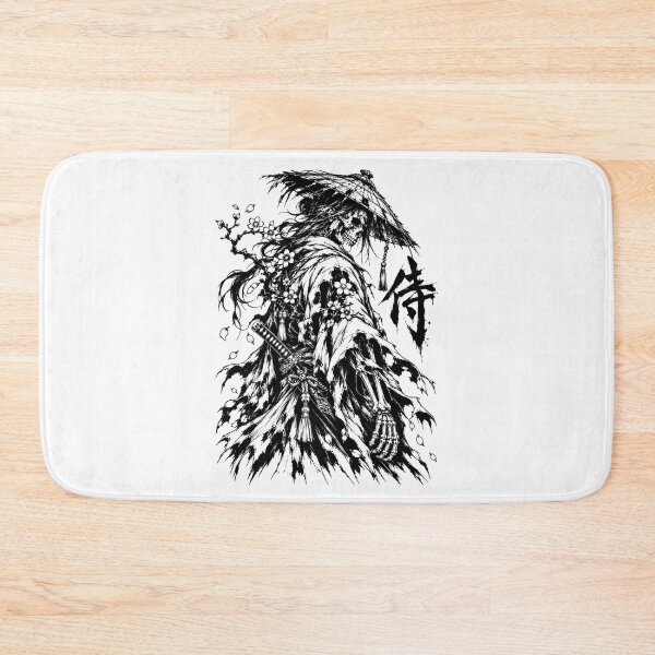 Item preview, Undead Ronin Beneath Sakura Blossoms designed and sold by bapupa.