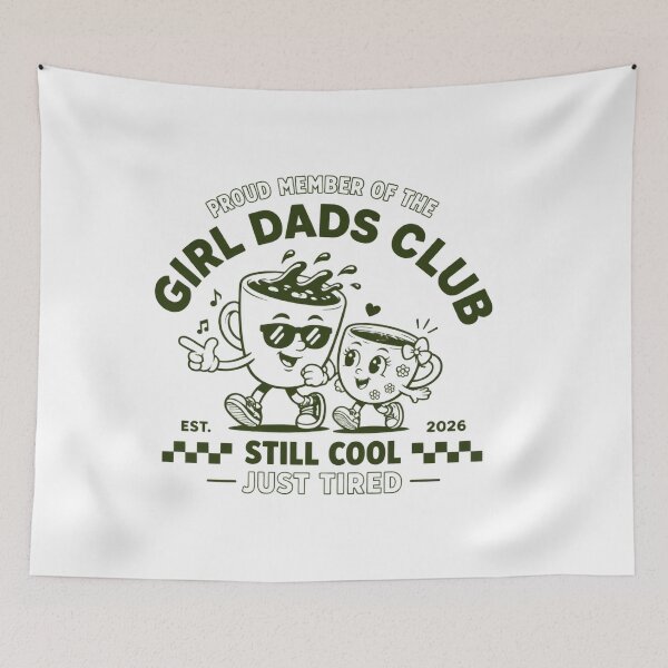 Item preview, Girl Dad Proud Member of the Cool Dads Club designed and sold by amberwell-snake.