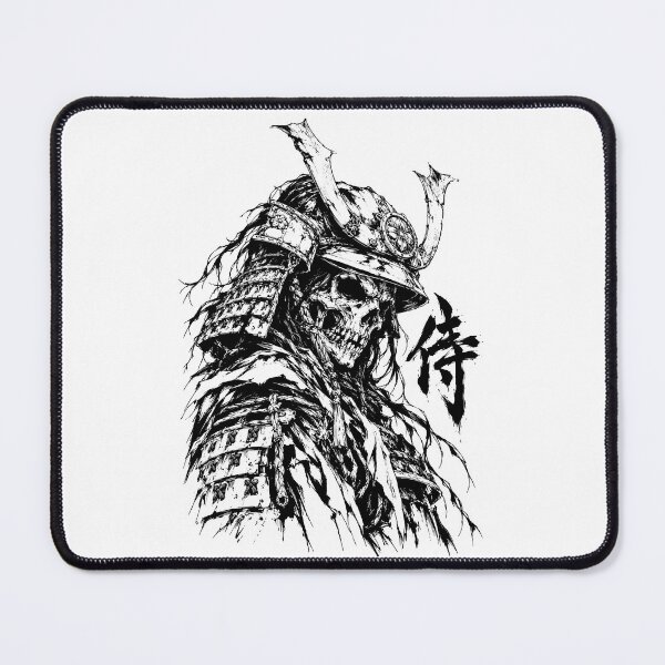 Item preview, Undead Samurai Ink Portrait designed and sold by bapupa.