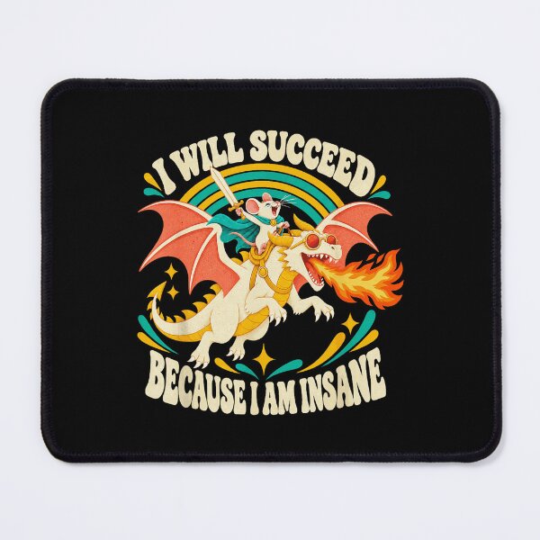 Item preview, Insane Mouse Dragon Rider designed and sold by VioletNance.