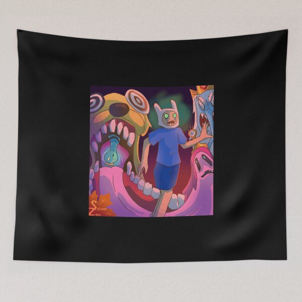 Item preview, Adventure Time Scary Dark Style Fanart with Finn and Jake designed and sold by lcnsdjstrtrystd.