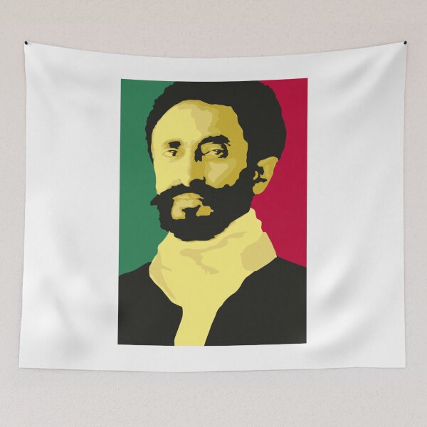Item preview, Haile Selassie designed and sold by spitinmetlian.