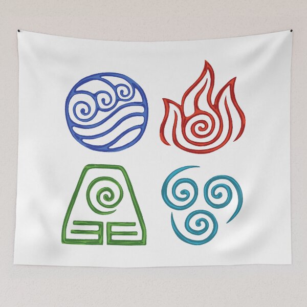 Item preview, Avatar Four Elements designed and sold by Nikita Abakumov.