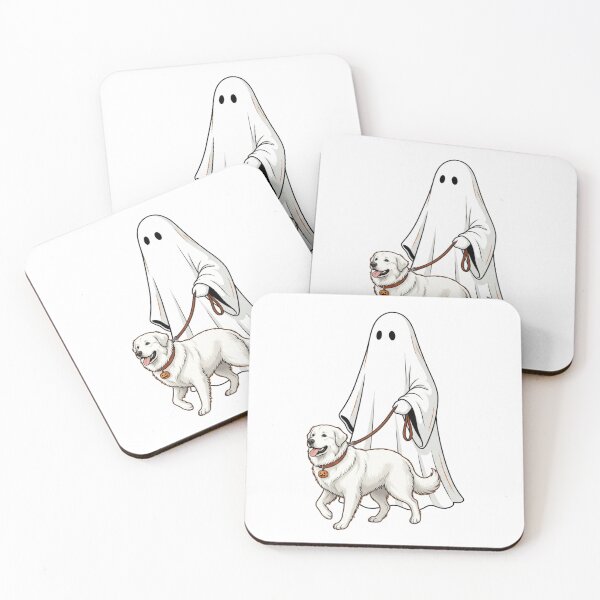 Item preview, Ghost Walking Great Pyrenees Halloween Cute Spooky Dog Lover designed and sold by raedattia.