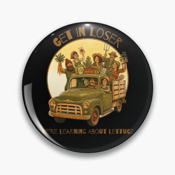 Item preview, Get in Loser We're Learning About Lettuce designed and sold by tellia-kallisto.