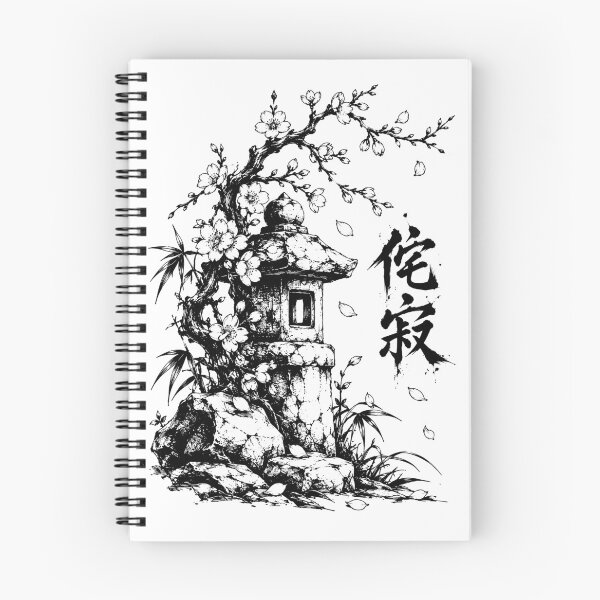 Item preview, Wabi-Sabi Lantern and Blossoms designed and sold by bapupa.