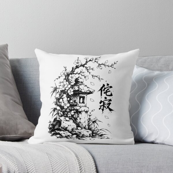 Item preview, Wabi-Sabi Lantern and Blossoms designed and sold by bapupa.
