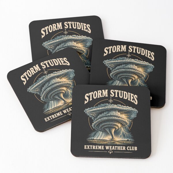 Item preview, Storm Studies Extreme Weather Club Vintage Tornado Shirt designed and sold by DeliqBrands.