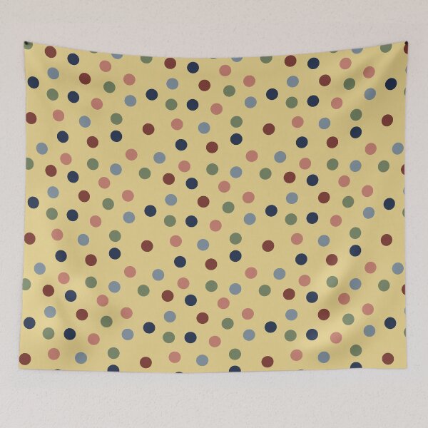 Item preview, Polka Galore - Soft Yellow designed and sold by Qousqoza7.