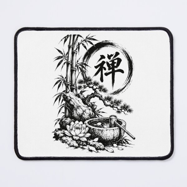 Item preview, Zen Enso Garden Ink designed and sold by bapupa.