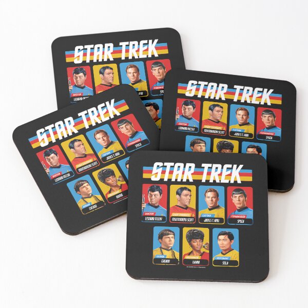 Item preview, Star Trek Original Series Retro Full Color Crew Portrait Panels designed and sold by Eghugoplar.