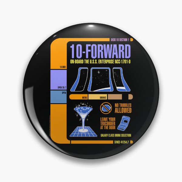 Item preview, Star Trek The Next Generation U.S.S. Enterprise 10-Forward Computer Panel designed and sold by Eghugoplar.