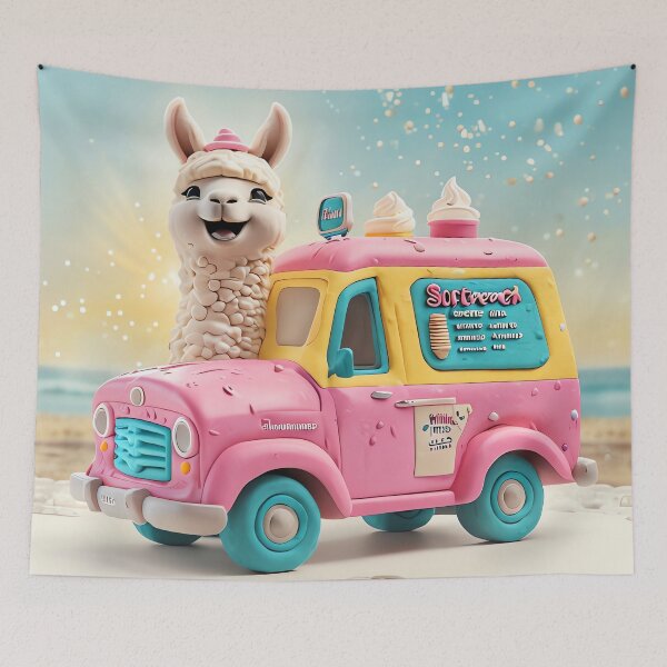 Item preview, Alpaca Scoop Express designed and sold by ONYX Pixee.