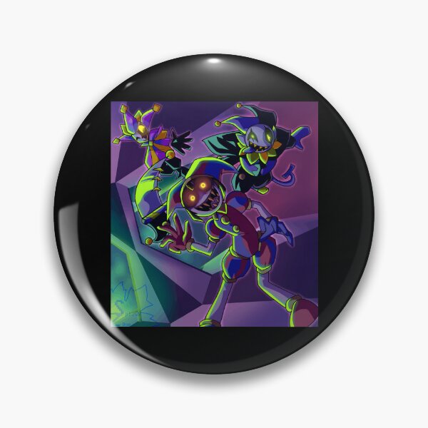 Item preview, Creepy Jesters with Glowing Eyes in Neon Colors designed and sold by lcnsdjstrtrystd.
