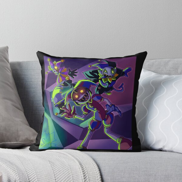 Item preview, Creepy Jesters with Glowing Eyes in Neon Colors designed and sold by lcnsdjstrtrystd.