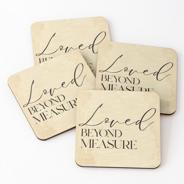Item preview, Loved Beyond Measure – Sweet and Heartfelt Quote designed and sold by TheBelleCanvas.