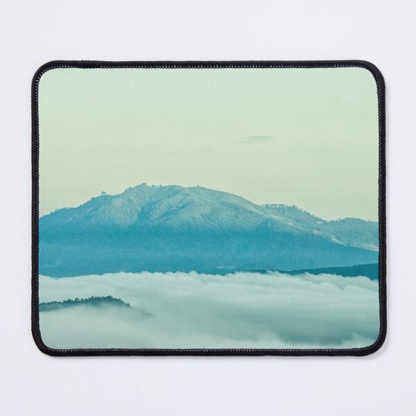 Item preview, Lone Mountain Above the Clouds — Minimalist Blue Peak, Northern Thailand designed and sold by Jomsunshine.