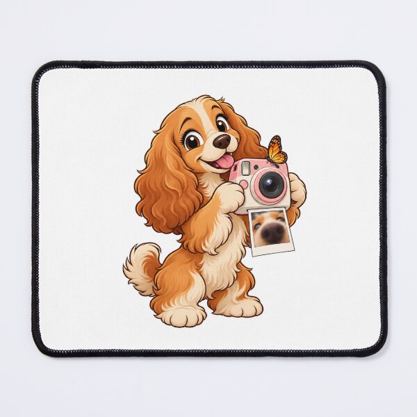 Item preview, Shutterbug Spaniel Camera Caper designed and sold by CozyMigo.