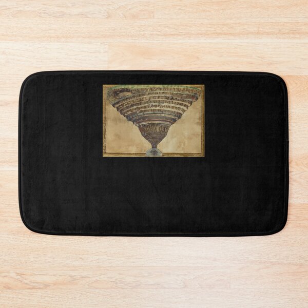 Item preview, Botticelli---La-Carte-De-L'Enfer-Dantes-Map-Of-Hell designed and sold by latkohil.