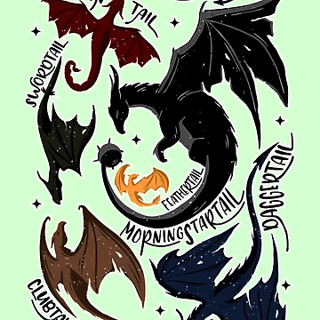 Artwork thumbnail, Dragontails by ReedDrouin