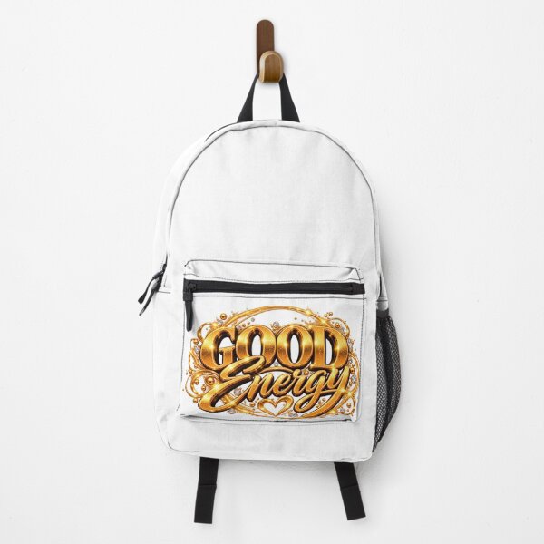 Item preview, Good Energy – Luxury Black & Gold Positive Vibes designed and sold by Inrastylish888.