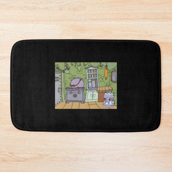 Item preview, Cartoon Witch Kitchen with Cauldron and Potion Jars designed and sold by lcnsdjstrtrystd.