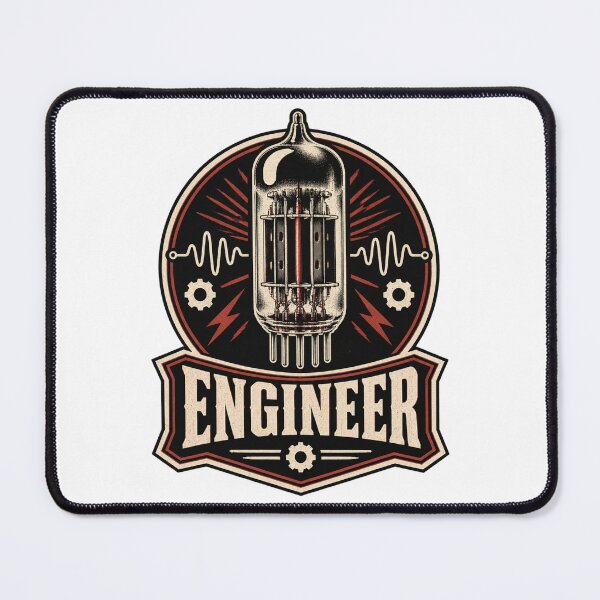 Item preview, Analog Tubes Vintage Electronics Design for Tech Enthusiasts ⭐⭐⭐⭐⭐ designed and sold by NumandisArt.