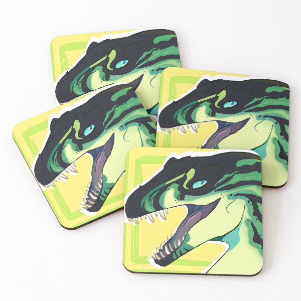 Item preview, Colorful Raptor Dinosaur Illustration designed and sold by lcnsdjstrtrystd.