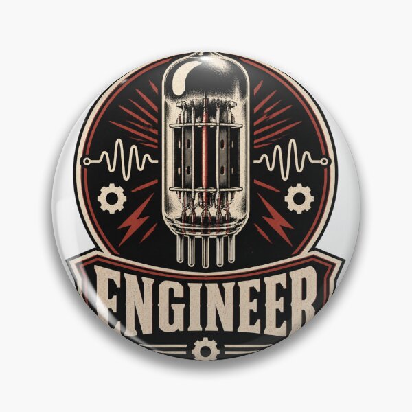 Item preview, Analog Tubes Vintage Electronics Design for Tech Enthusiasts ⭐⭐⭐⭐⭐ designed and sold by NumandisArt.