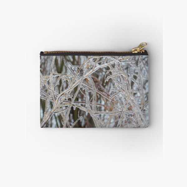Item preview, Ice Storm Aftermath - Pale Frozen Grasses  designed and sold by Georgia Mizuleva.