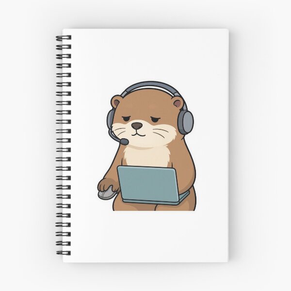 Item preview, Sleepy Otter IT Support Technician – Funny Computer Helpdesk Animal designed and sold by Confuzz1ed.