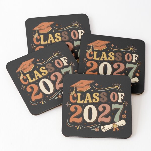 Item preview, Groovy Class of 2027 Vintage Retro Graduation Senior Year designed and sold by MCV-Designs.