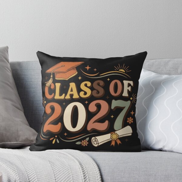 Item preview, Groovy Class of 2027 Vintage Retro Graduation Senior Year designed and sold by MCV-Designs.