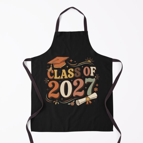 Item preview, Groovy Class of 2027 Vintage Retro Graduation Senior Year designed and sold by MCV-Designs.