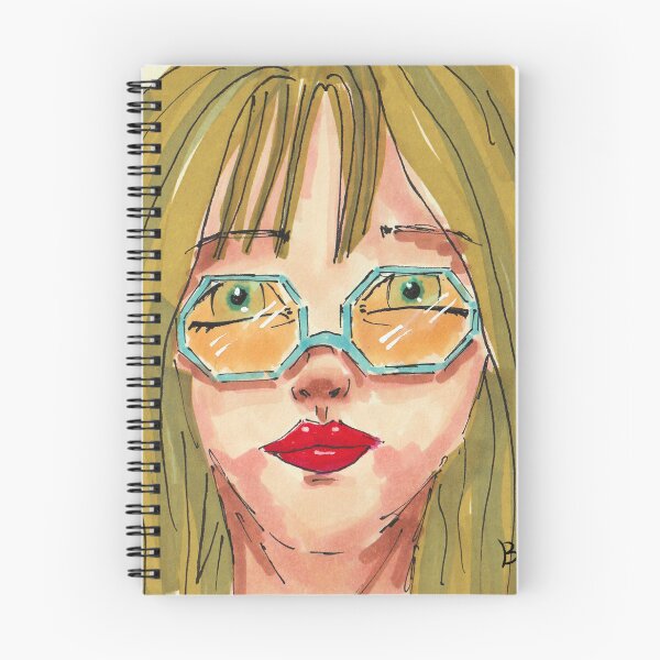 Item preview, Blonde Woman Portrait With Glasses designed and sold by Studio Bako.