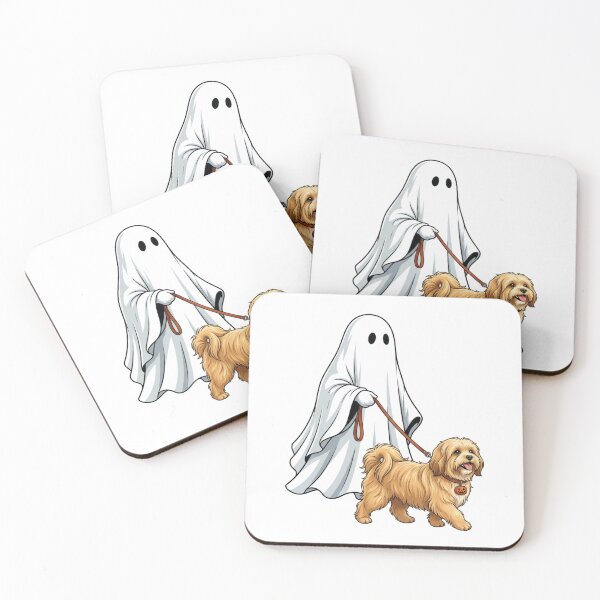 Item preview, Ghost Walking Havanese Halloween Cute Spooky Fluffy Small Dog Lover designed and sold by raedattia.