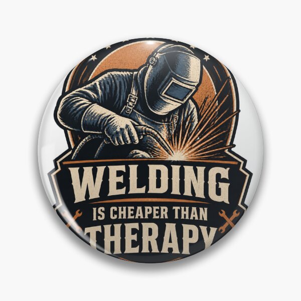 Item preview, Welding Is Cheaper Than Therapy Funny Quote Design for Metalworkers and Welders LIMITED EDITION designed and sold by Trendish _LY.